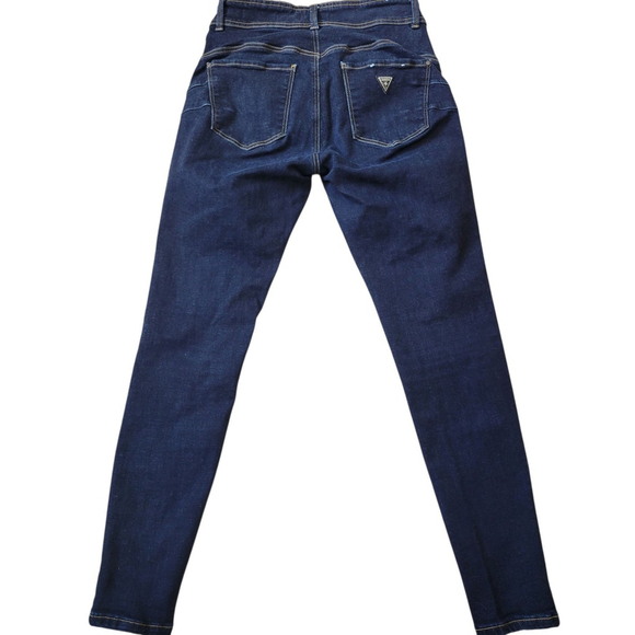 GUESS Women's Shape Up Skinny High Jeans Jeanologia Low Impact 30 Inseam 29" - Picture 3 of 11